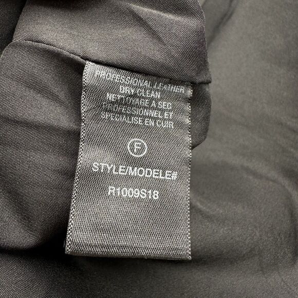 Robert Rodriguez Knife Pleated Pencil Skirt Leather Size 2 Mini Black Moto Retro - Picture 9 of 10